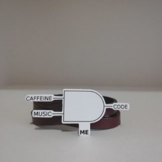 Caffeine+Music+Code=Me Sticker | codemonzy.com