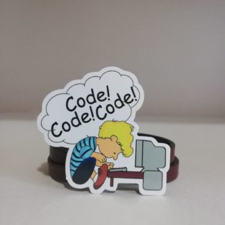 Code Code Code Sticker | codemonzy.com