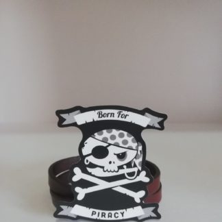 Born for Piracy Sticker | codemonzy.com