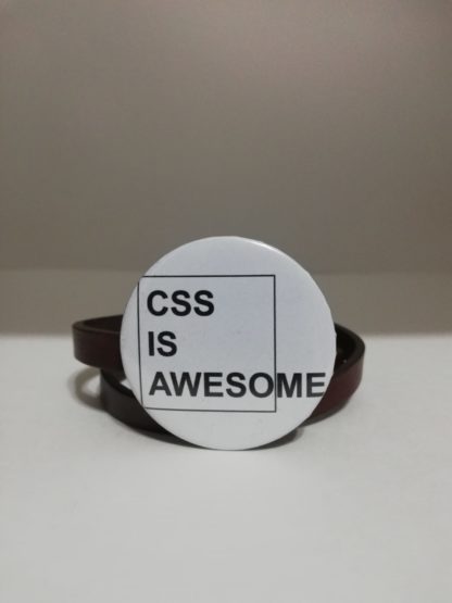 css is awesome - codemonzy.com - yazılımcı rozet