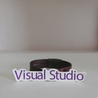 Visual Studio Text Sticker | codemonzy.com