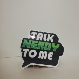 Talk Nerdy To MeSticker | codemonzy.com